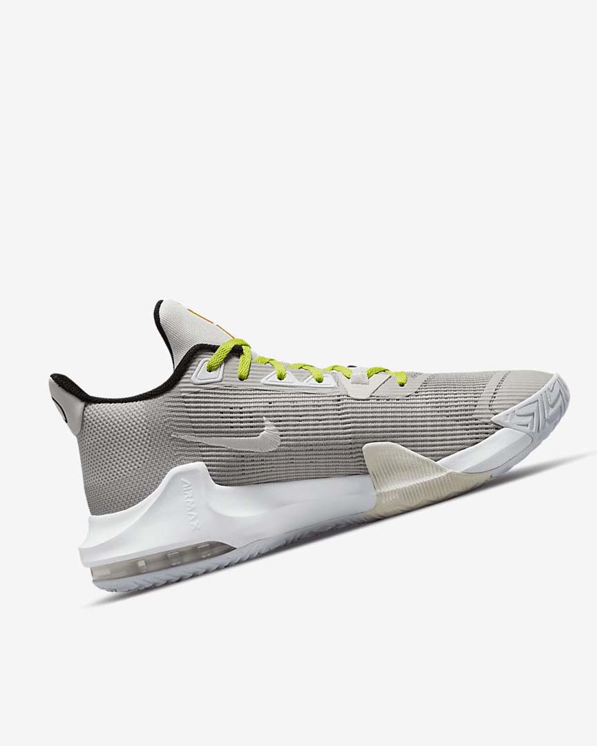 Zapatillas Baloncesto Nike Air Max Impact 3 Mujer Gris Verde | AR3009