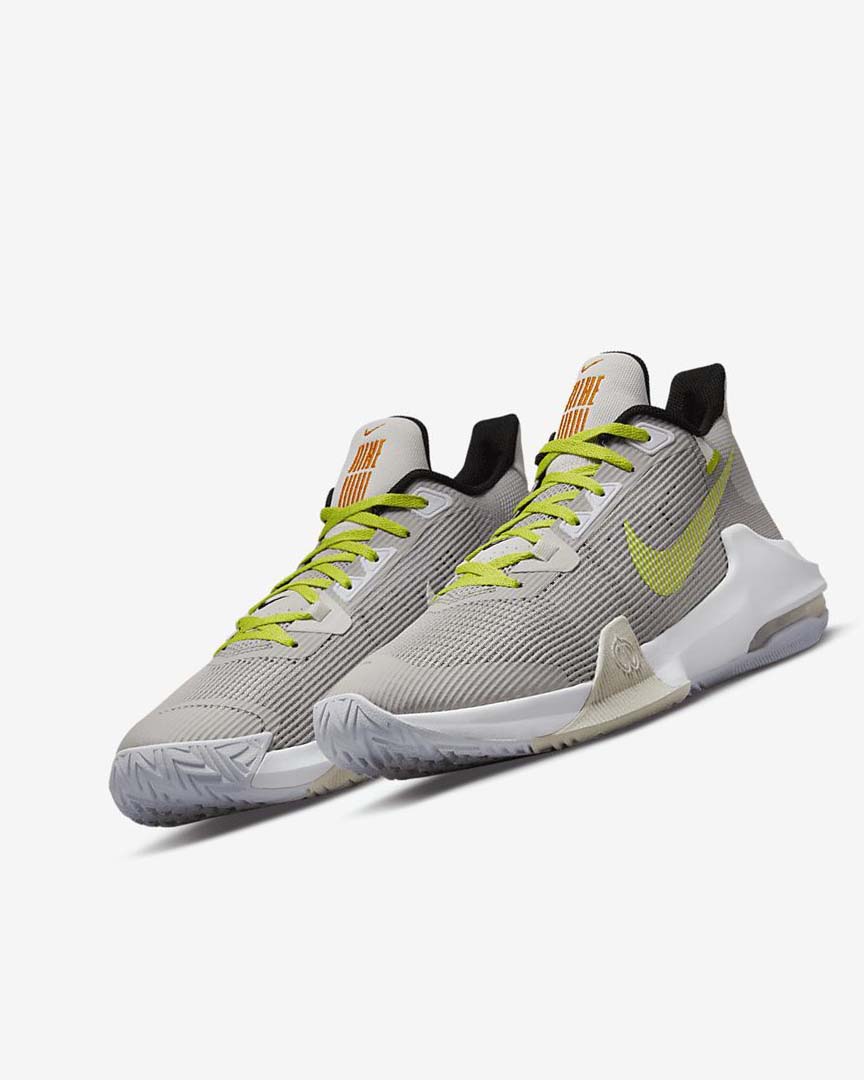 Zapatillas Baloncesto Nike Air Max Impact 3 Mujer Gris Verde | AR3009