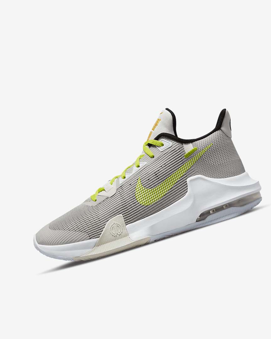 Zapatillas Baloncesto Nike Air Max Impact 3 Mujer Gris Verde | AR3009