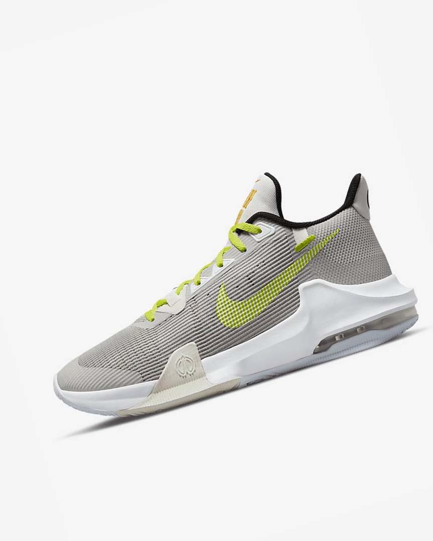 Zapatillas Baloncesto Nike Air Max Impact 3 Hombre Gris Verde | AR5326