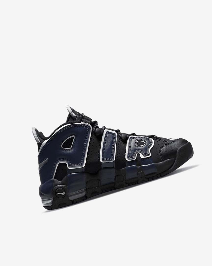 Zapatillas Baloncesto Nike Air More Uptempo Niño Negras Azul Marino Blancas Rojas | AR2987