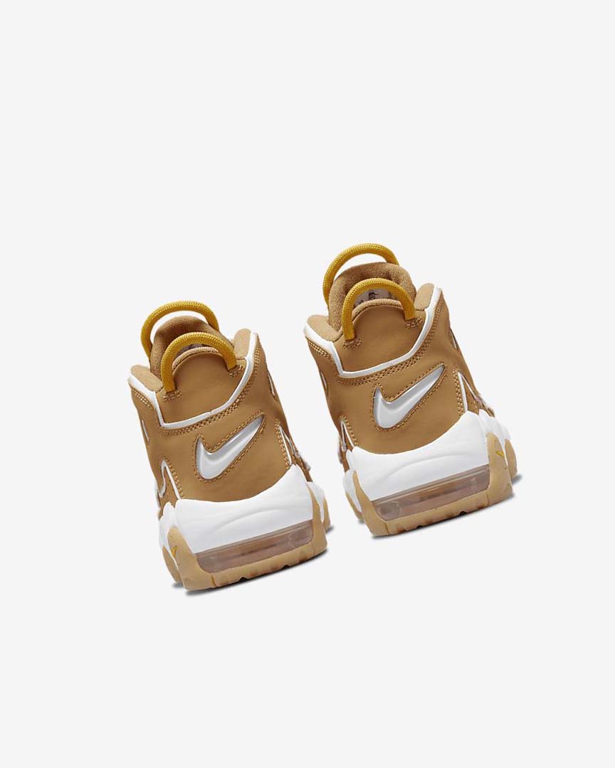 Zapatillas Baloncesto Nike Air More Uptempo Niño Marrones Marrones Claro Blancas | AR4674