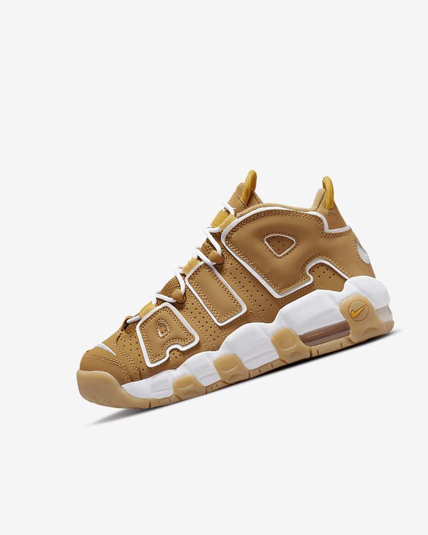 Zapatillas Baloncesto Nike Air More Uptempo Niño Marrones Marrones Claro Blancas | AR4674