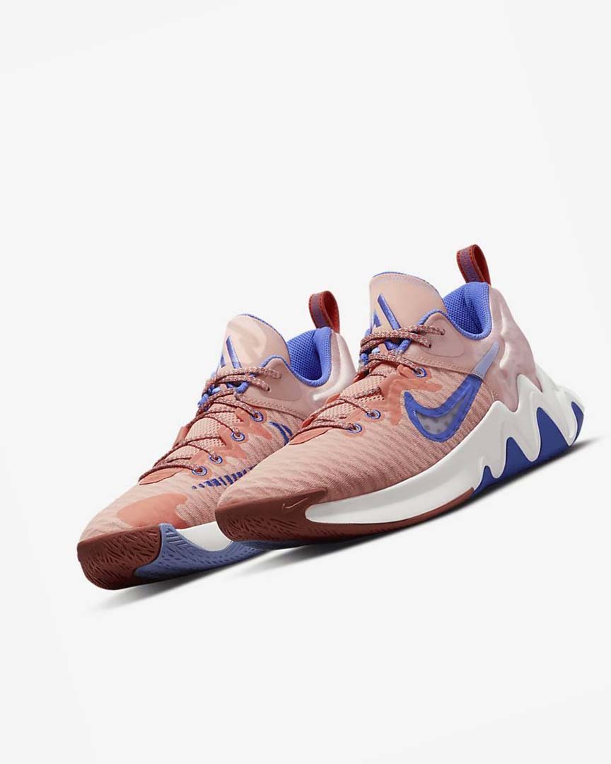 Zapatillas Baloncesto Nike Giannis Immortality Hombre Naranjas Azules Claro Azules | AR3167