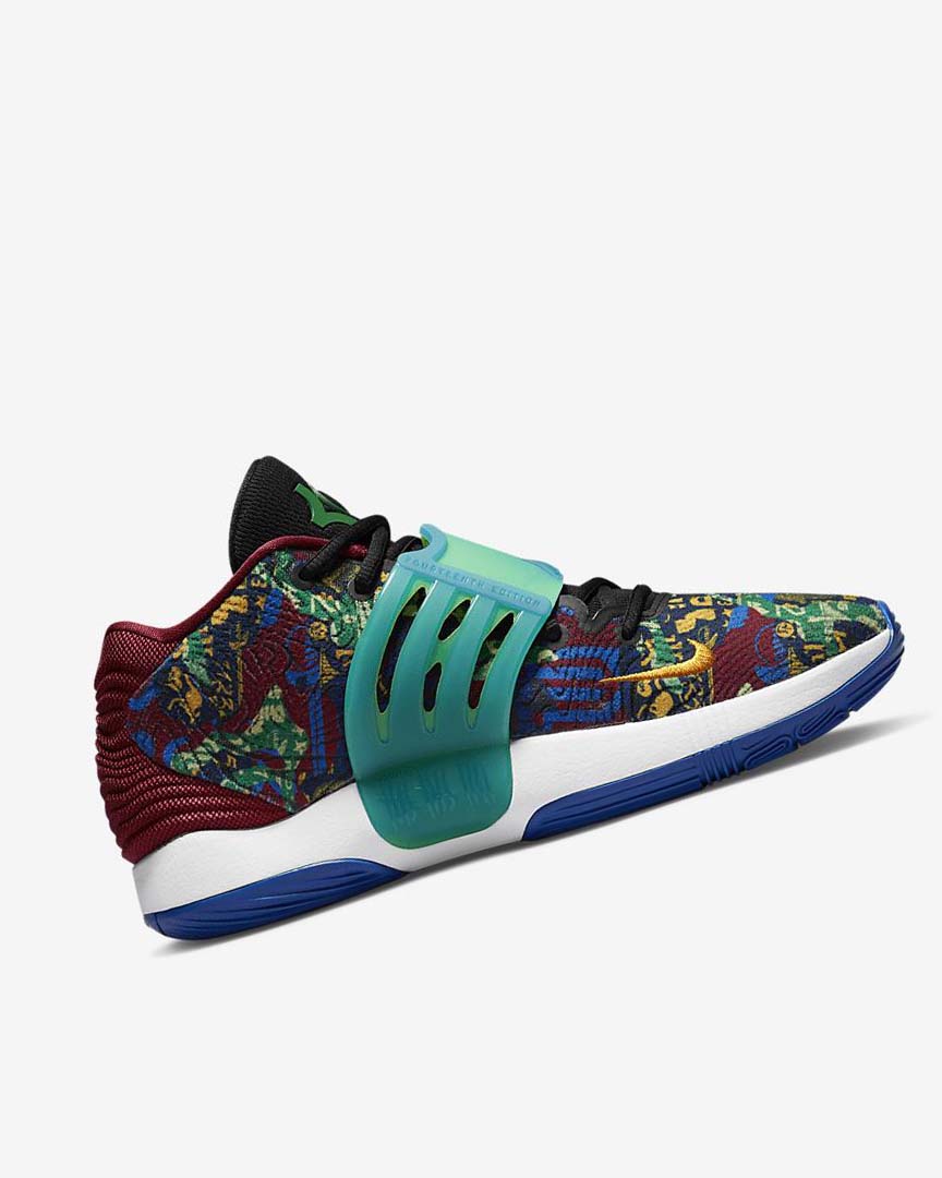 Zapatillas Baloncesto Nike KD14 NRG Mujer Azules Azul Real Oscuro Azules Verde Claro | AR4745