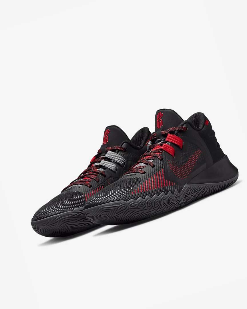 Zapatillas Baloncesto Nike Kyrie Flytrap 5 Hombre Negras Gris Gris Rojas | AR3259