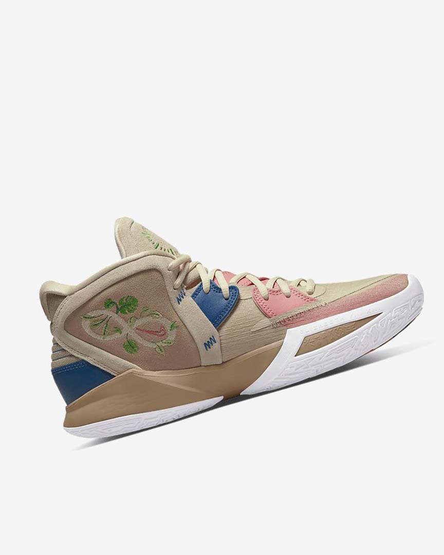 Zapatillas Baloncesto Nike Kyrie Infinity Mujer Marrones Blancas | AR2206