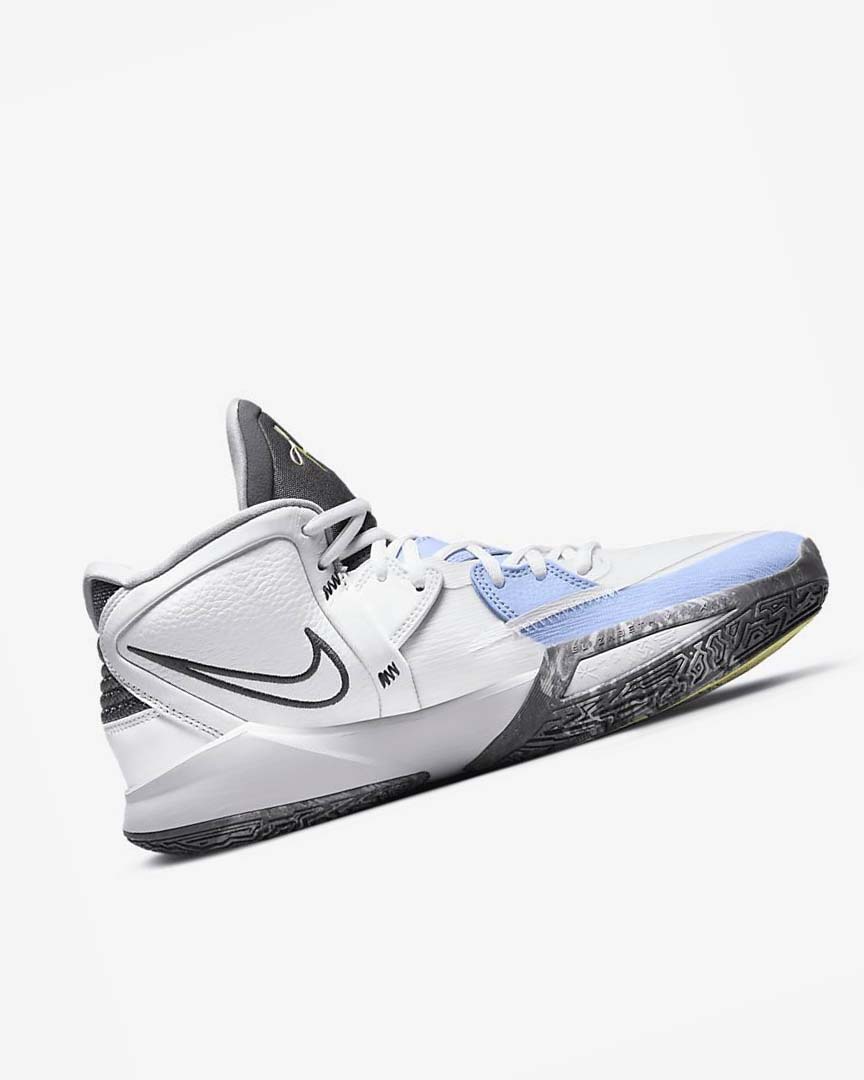 Zapatillas Baloncesto Nike Kyrie Infinity Hombre Blancas Azules Claro Azules Gris | AR2426