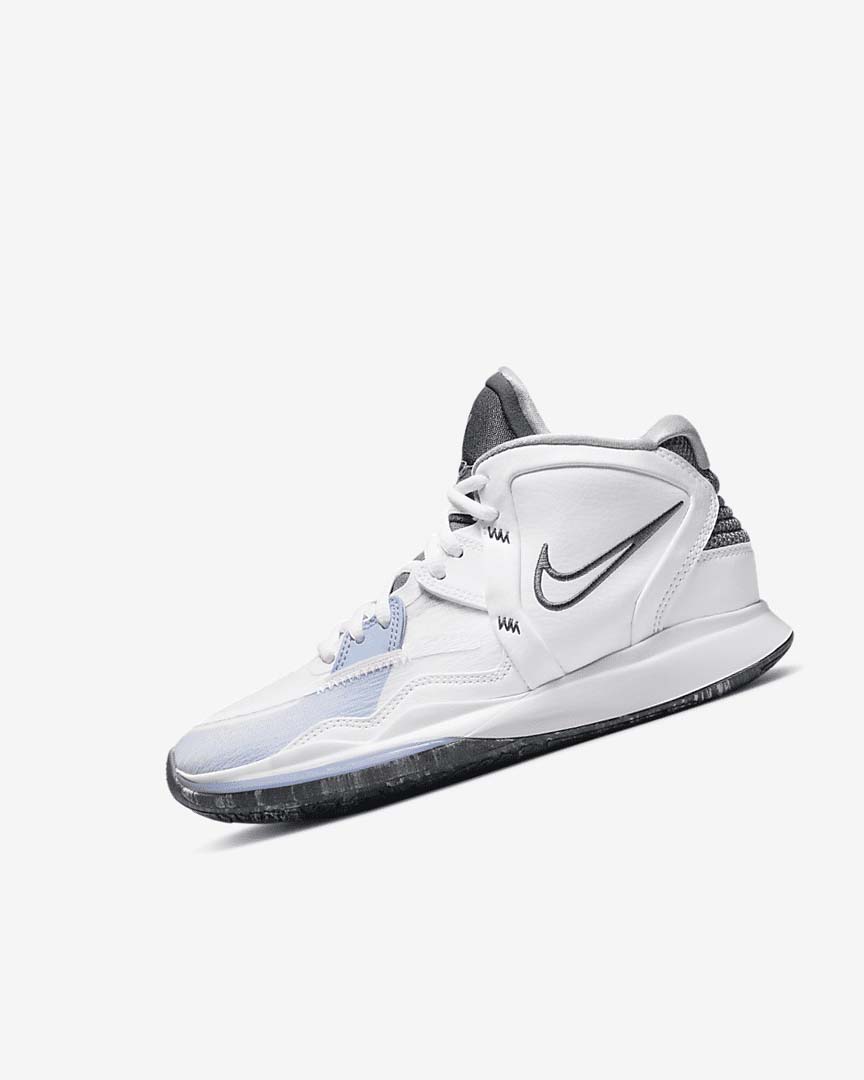 Zapatillas Baloncesto Nike Kyrie Infinity Niña Blancas Azules Claro Azules Gris | AR5257