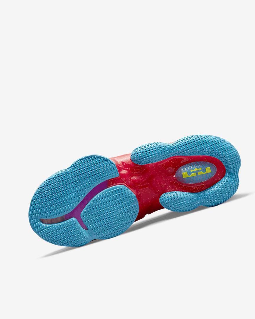 Zapatillas Baloncesto Nike LeBron 19 Mujer Rojas Azules Moradas Rojas | AR4906