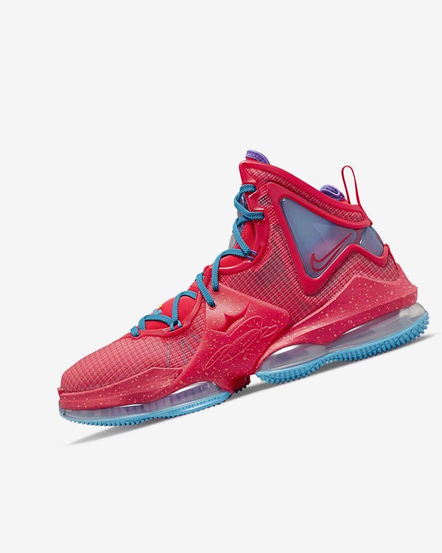 Zapatillas Baloncesto Nike LeBron 19 Mujer Rojas Azules Moradas Rojas | AR4906