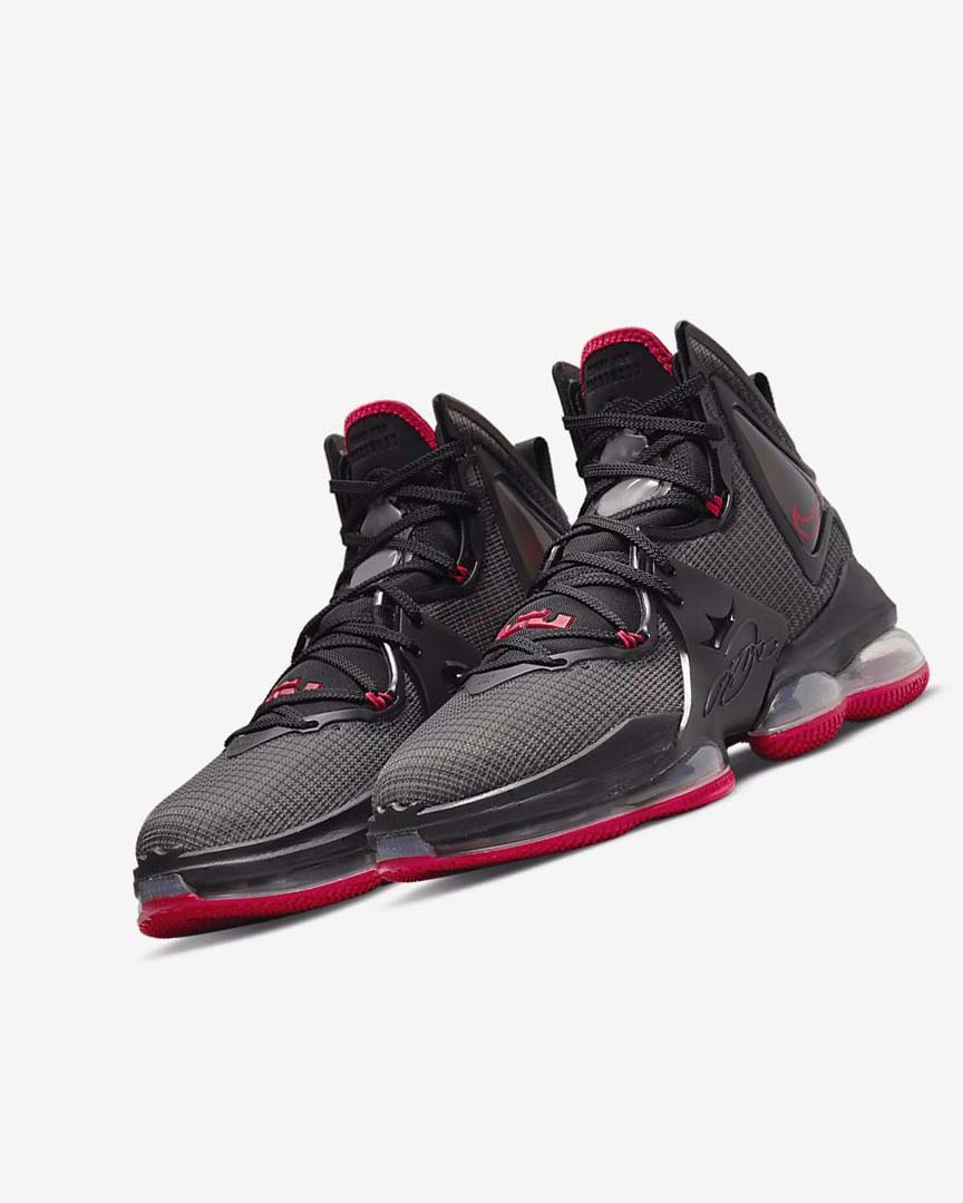 Zapatillas Baloncesto Nike LeBron 19 Mujer Negras Rojas Negras | AR5419