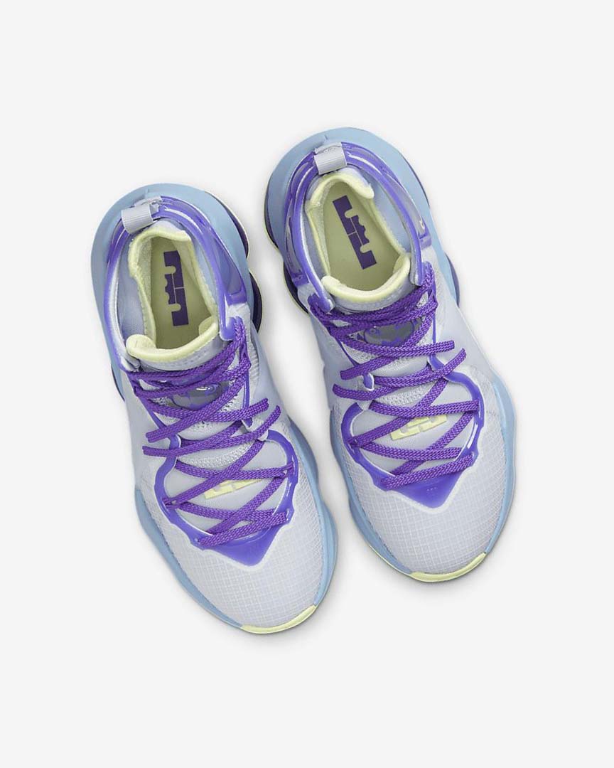 Zapatillas Baloncesto Nike LeBron 19 Niña Azules Moradas | AR5315