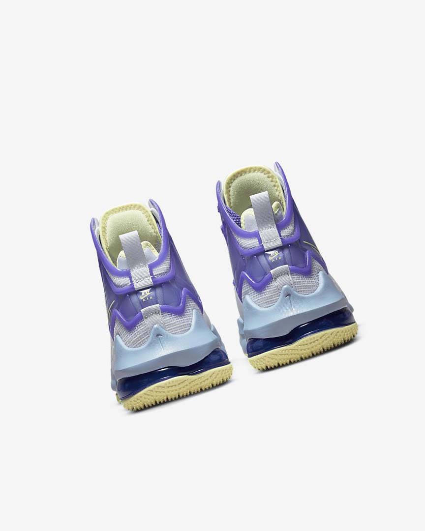 Zapatillas Baloncesto Nike LeBron 19 Niño Azules Moradas | AR5447