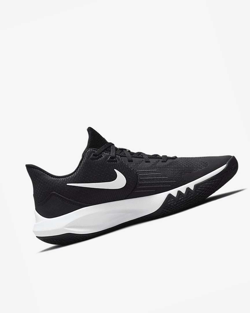 Zapatillas Baloncesto Nike Precision 5 Hombre Negras Gris Oscuro Blancas | AR2739