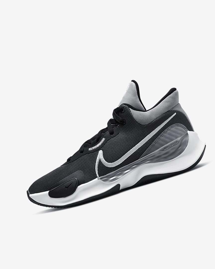 Zapatillas Baloncesto Nike Renew Elevate 3 Mujer Negras Gris Gris Blancas | AR4577