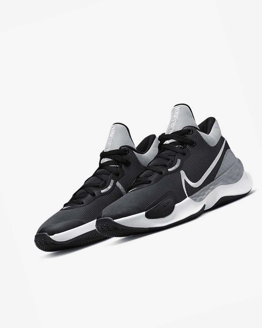 Zapatillas Baloncesto Nike Renew Elevate 3 Hombre Negras Gris Gris Blancas | AR5511