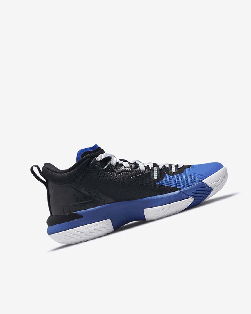 Zapatillas Baloncesto Nike Zion 1 Niño Negras Azul Real Blancas | AR2404