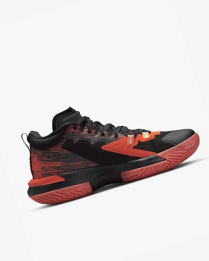 Zapatillas Baloncesto Nike Zion 1 SP Hombre Negras Rojas Naranjas | AR2985