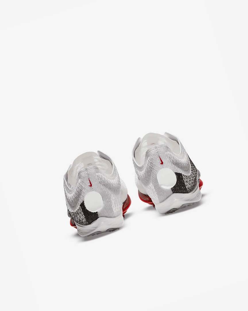 Zapatillas Clavos Nike Air Zoom Victory More Uptempo Hombre Blancas Rojas Negras | AR3207