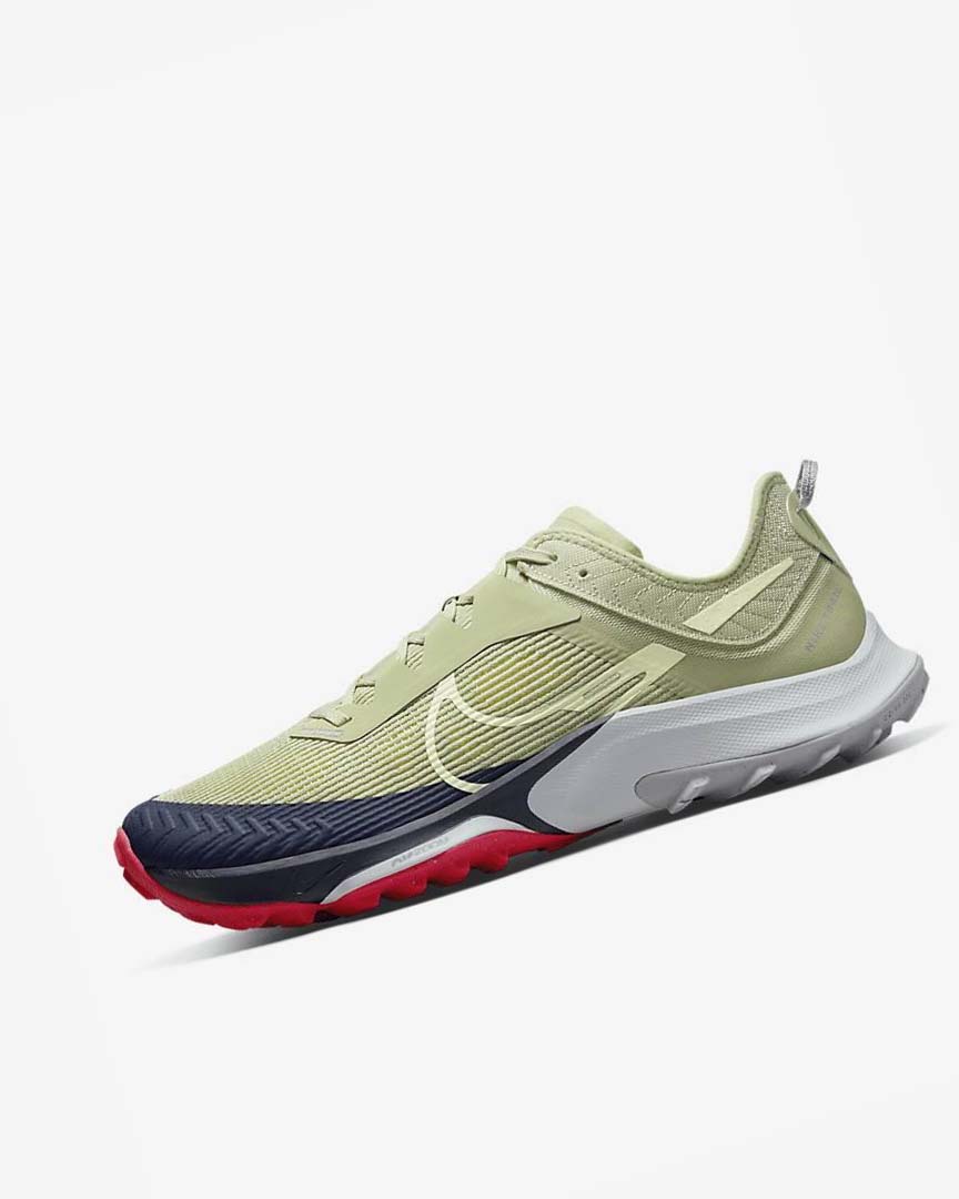 Zapatillas De Trail Running Nike Air Zoom Terra Kiger 8 Hombre Verde Oliva Beige Claro Obsidian | AR1180