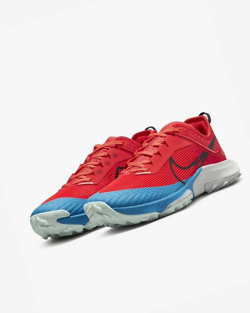 Zapatillas De Trail Running Nike Air Zoom Terra Kiger 8 Hombre Rojas Naranjas Azules Negras | AR4650