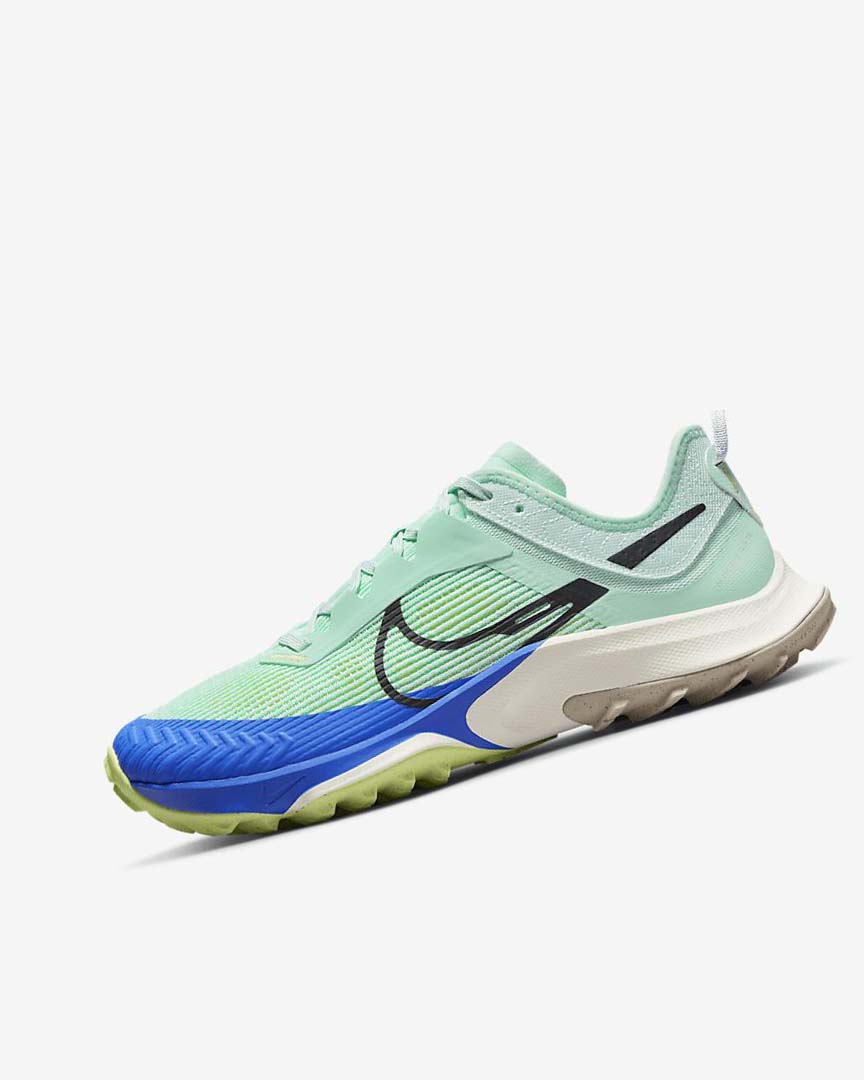 Zapatillas De Trail Running Nike Air Zoom Terra Kiger 8 Mujer Verde Menta Gris Azules | AR5551