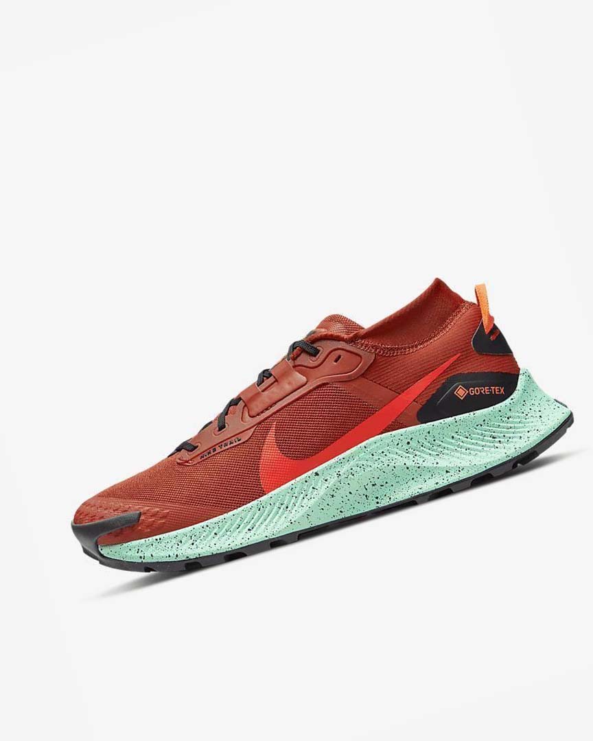 Zapatillas De Trail Running Nike Pegasus Trail 3 GORE-TEX Impermeables Hombre Naranjas Negras Naranjas Rojas | AR2930