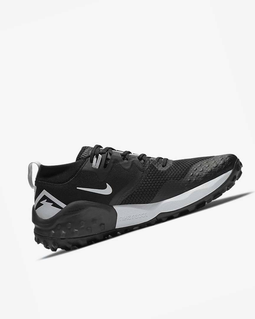 Zapatillas De Trail Running Nike Wildhorse 7 Hombre Negras Blancas | AR2790