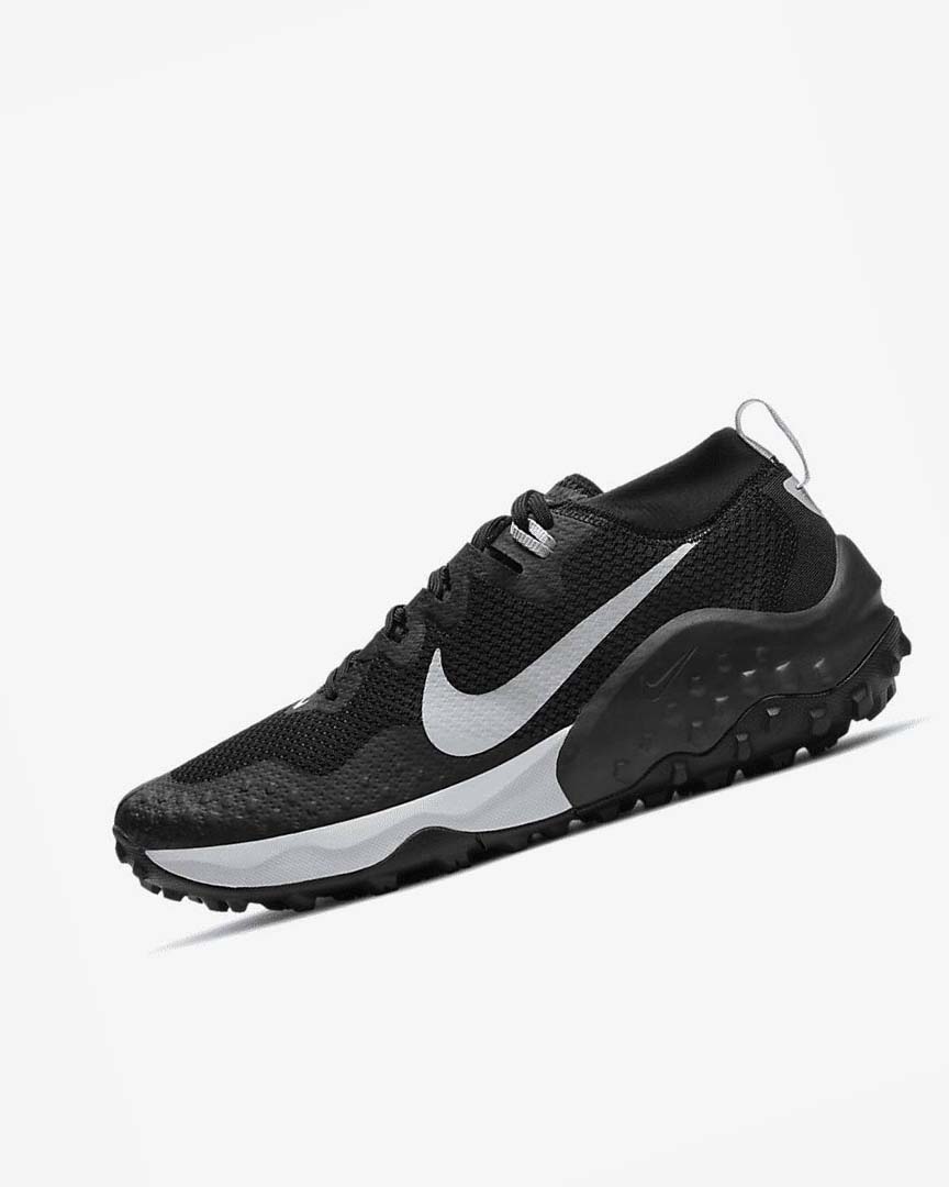 Zapatillas De Trail Running Nike Wildhorse 7 Hombre Negras Blancas | AR2790