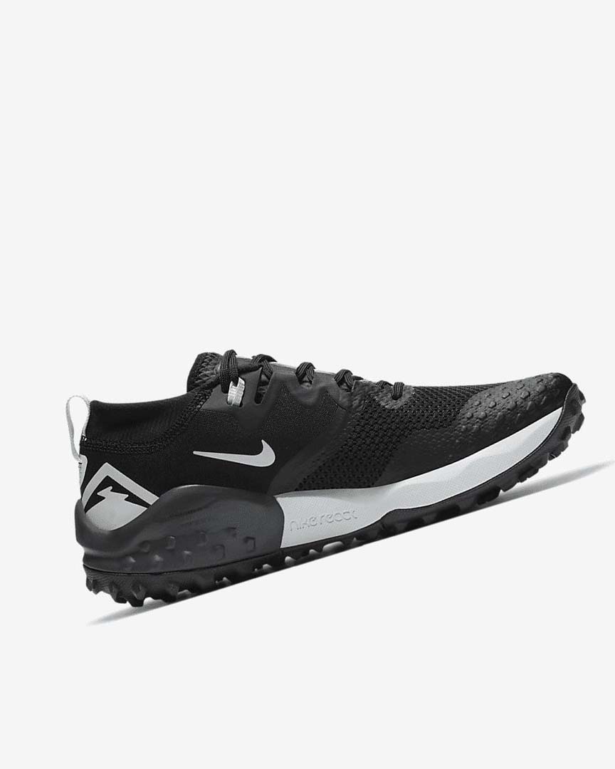 Zapatillas De Trail Running Nike Wildhorse 7 Mujer Negras Gris Oscuro Plateadas | AR3269