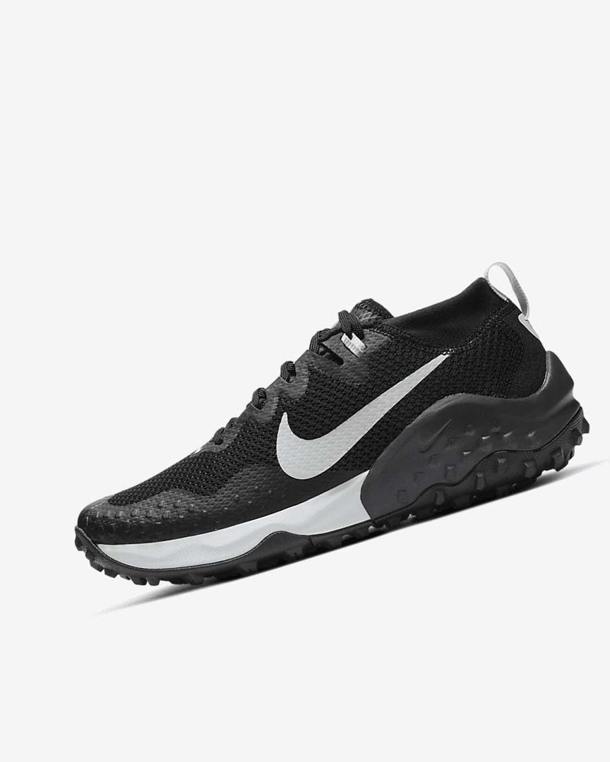 Zapatillas De Trail Running Nike Wildhorse 7 Mujer Negras Gris Oscuro Plateadas | AR3269