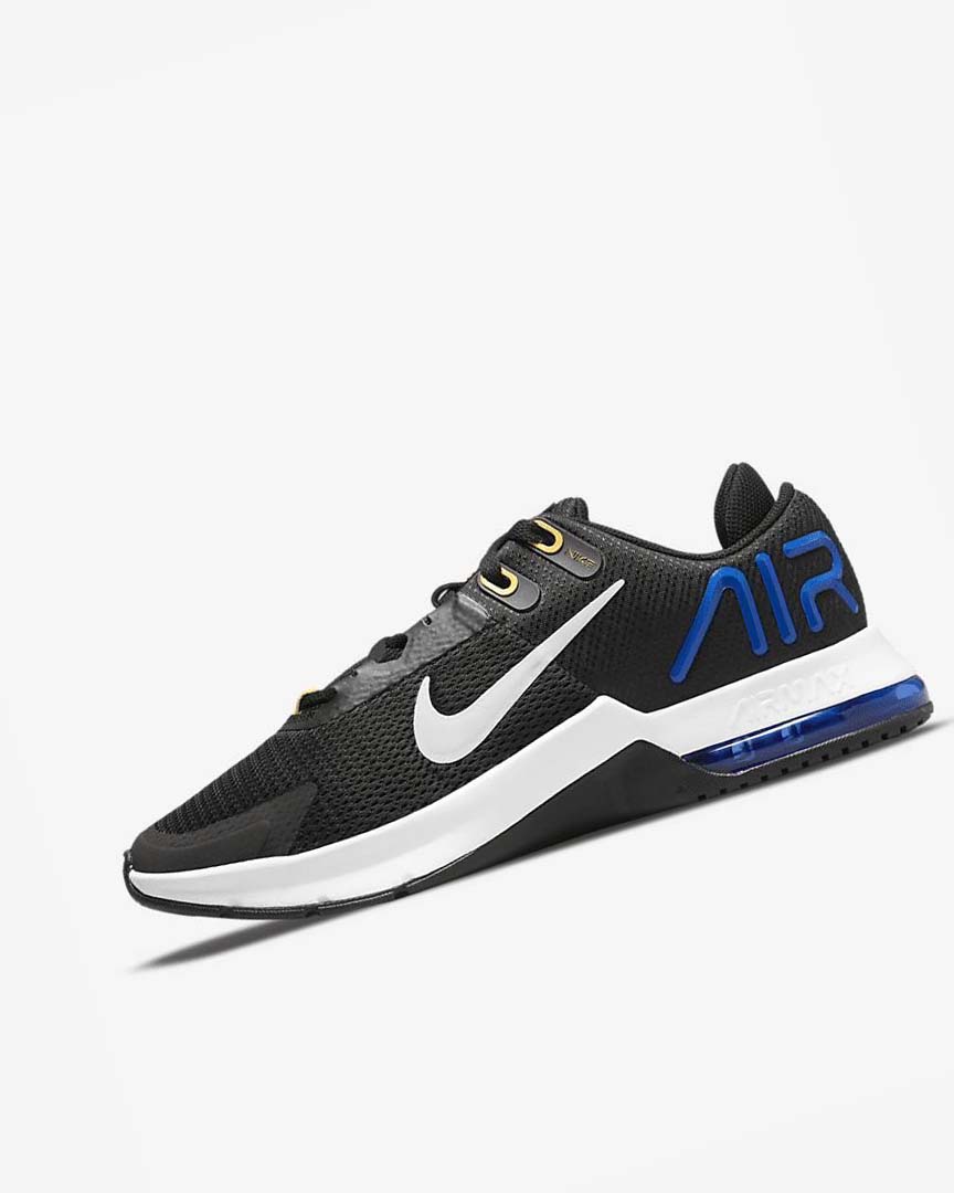 Zapatillas Deportivos Nike Air Max Alpha Trainer 4 Hombre Negras Azules Naranjas Gris | AR5463