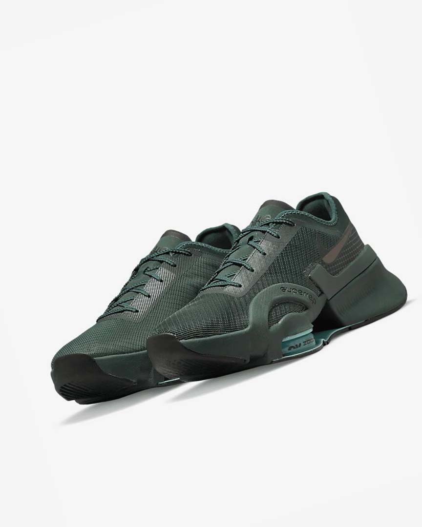 Zapatillas Deportivos Nike Air Zoom SuperRep 3 Hombre Verde Turquesa Negras Multicolor | AR3007