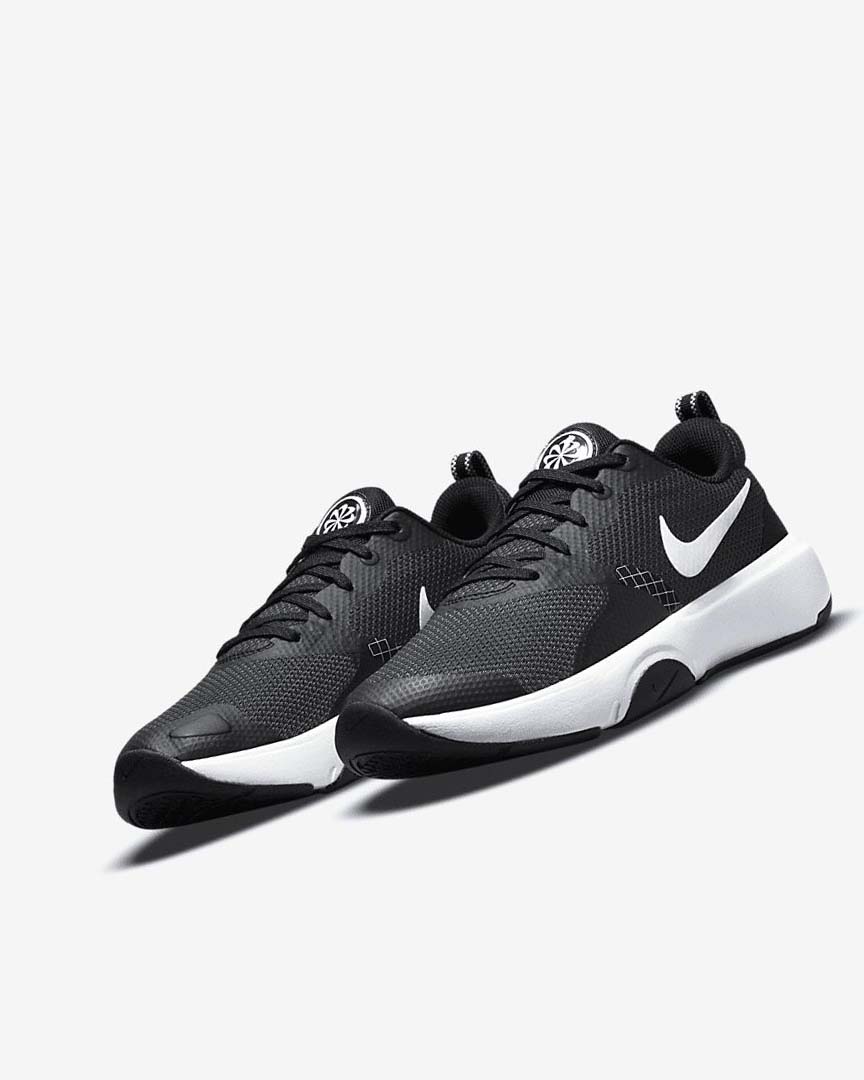 Zapatillas Deportivos Nike City Rep TR Mujer Negras Gris Oscuro Blancas | AR2508