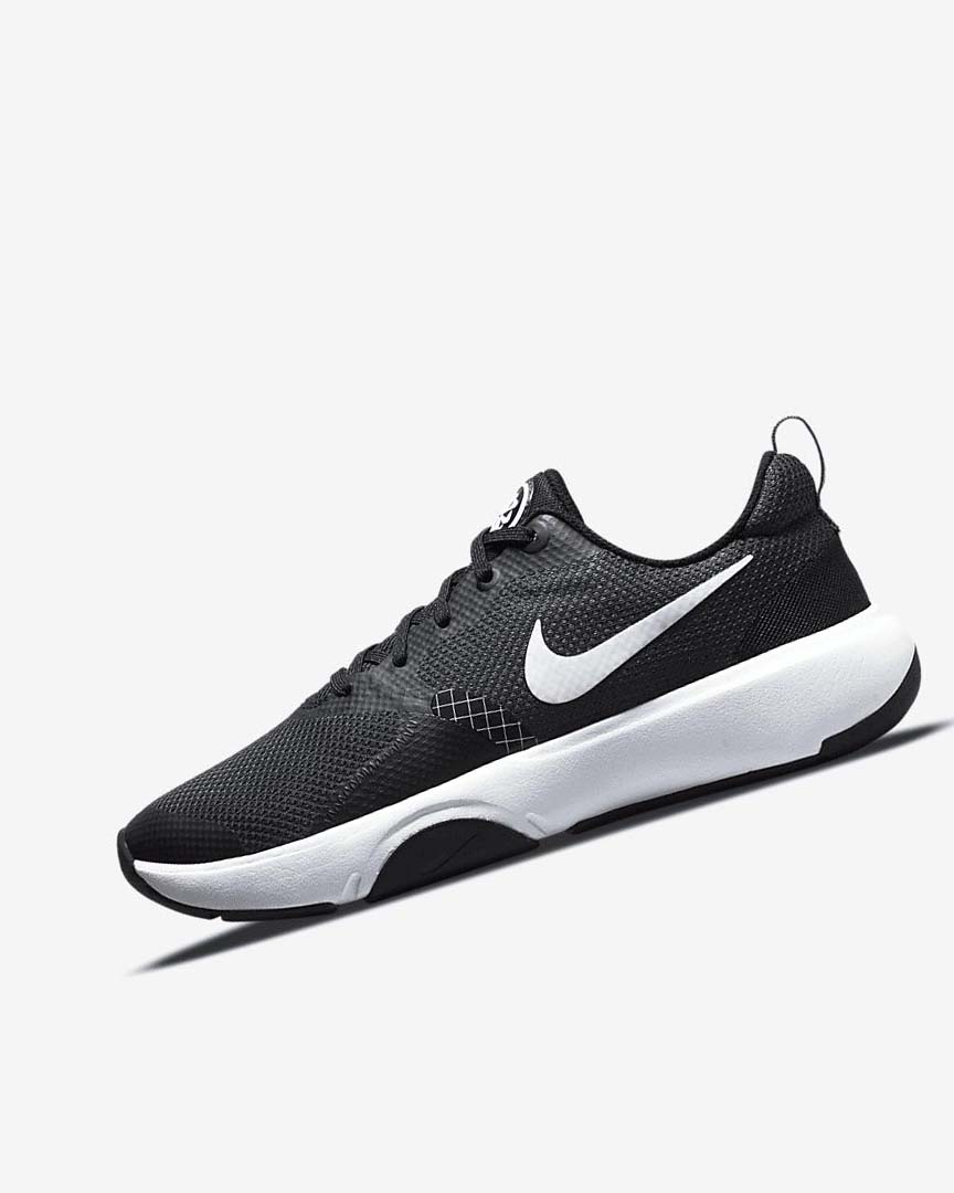 Zapatillas Deportivos Nike City Rep TR Mujer Negras Gris Oscuro Blancas | AR2508