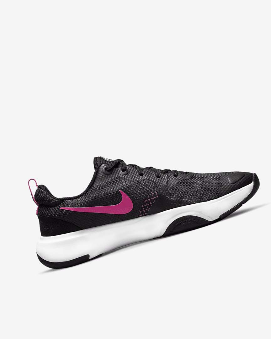 Zapatillas Deportivos Nike City Rep TR Mujer Negras Moradas Moradas Rosas | AR4819