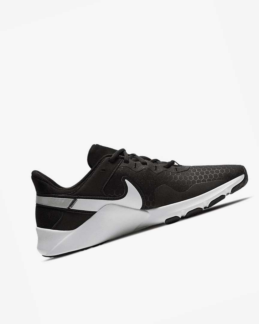 Zapatillas Deportivos Nike Legend Essential 2 Hombre Negras Metal Plateadas Blancas | AR2966