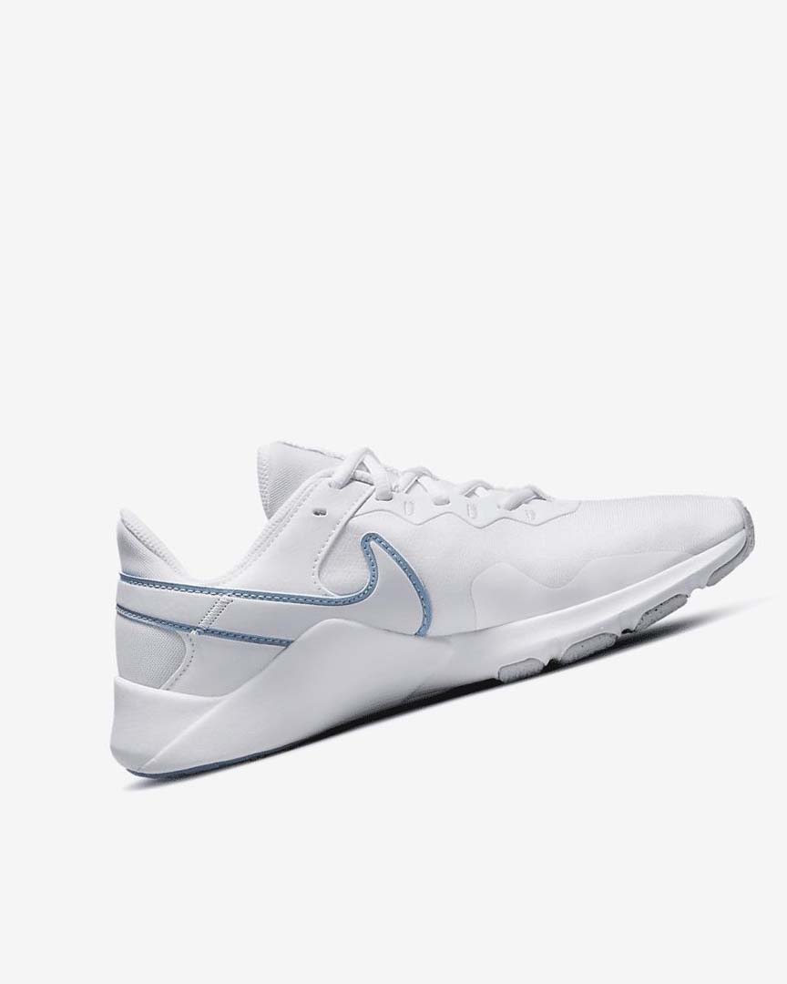 Zapatillas Deportivos Nike Legend Essential 2 Mujer Blancas Azules | AR4898