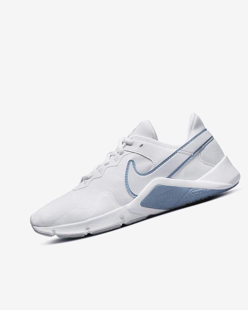 Zapatillas Deportivos Nike Legend Essential 2 Mujer Blancas Azules | AR4898