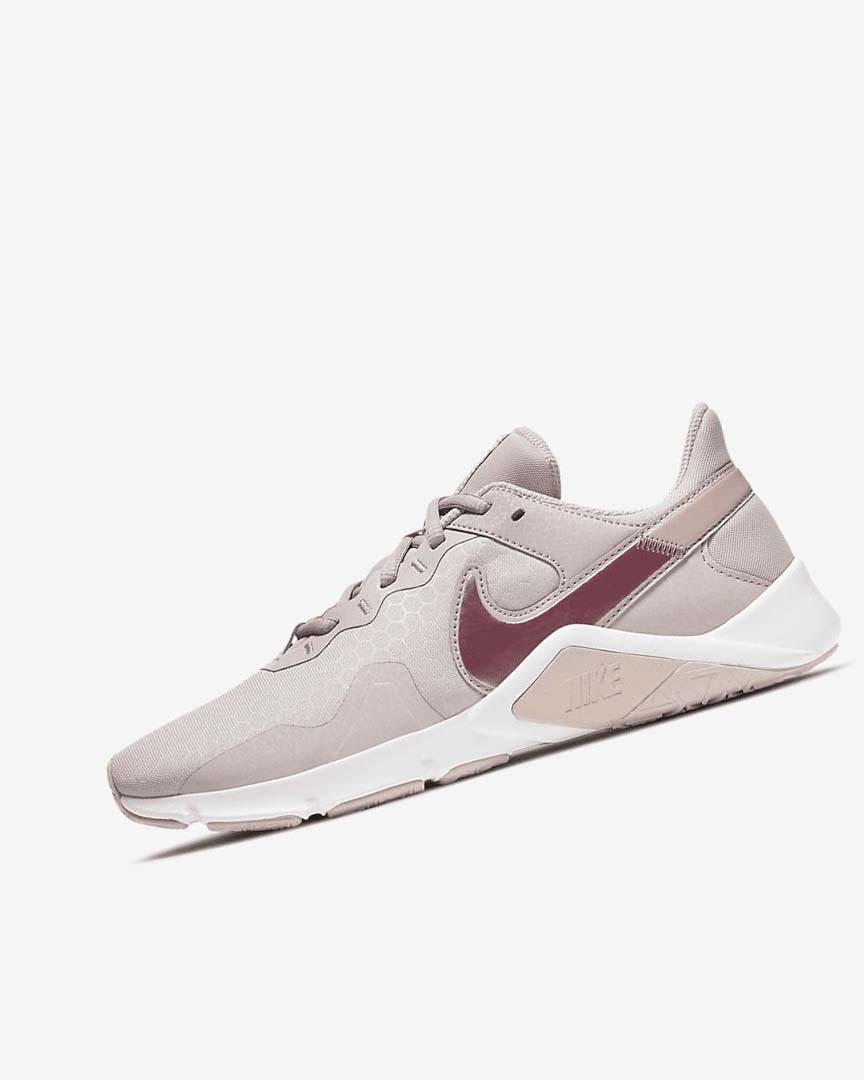 Zapatillas Deportivos Nike Legend Essential 2 Mujer Plateadas Moradas Gris Moradas Blancas | AR5386