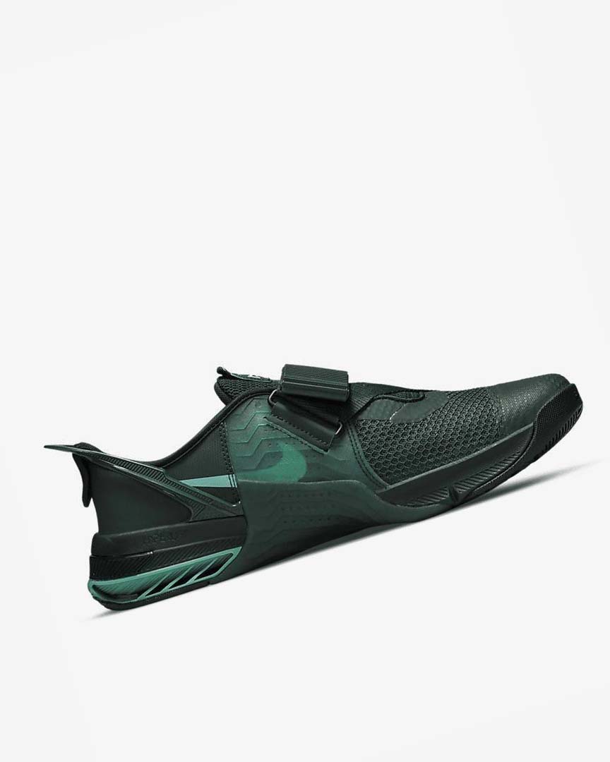 Zapatillas Deportivos Nike Metcon 7 FlyEase Hombre Verde Negras Turquesa Multicolor | AR5465