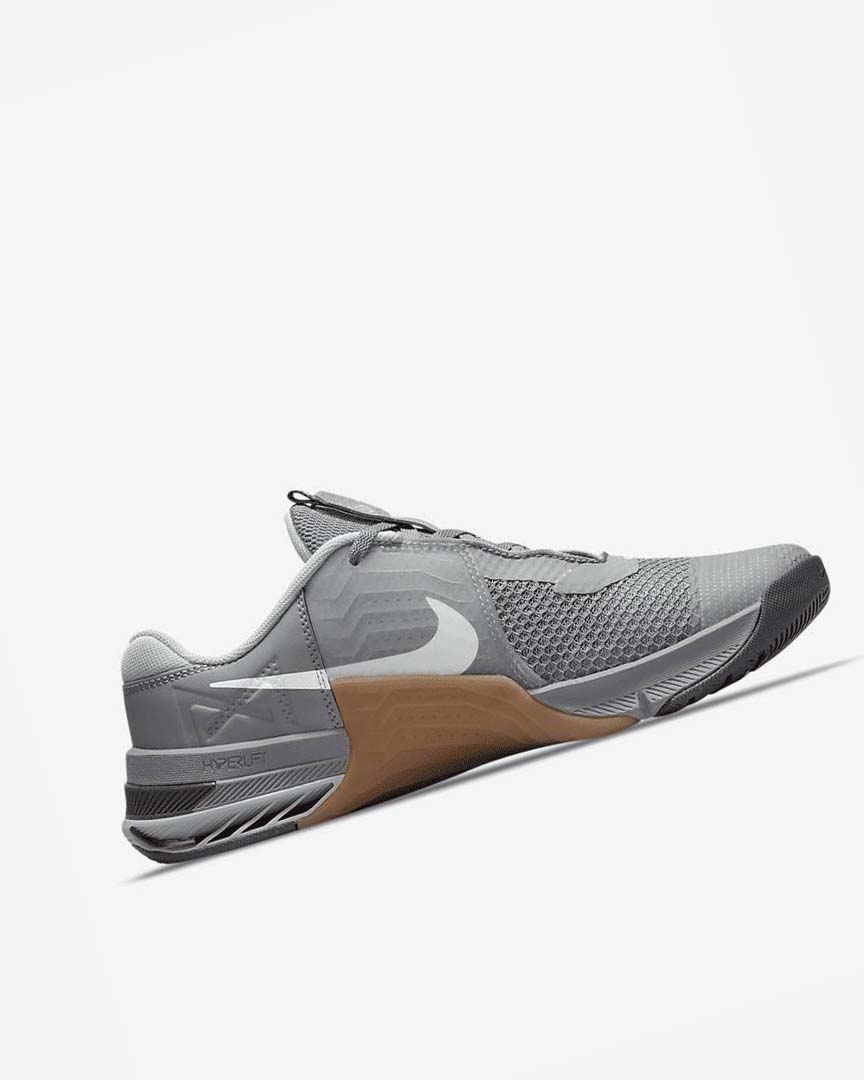 Zapatillas Deportivos Nike Metcon 7 Hombre Gris Marrones Gris Oscuro Blancas | AR2942