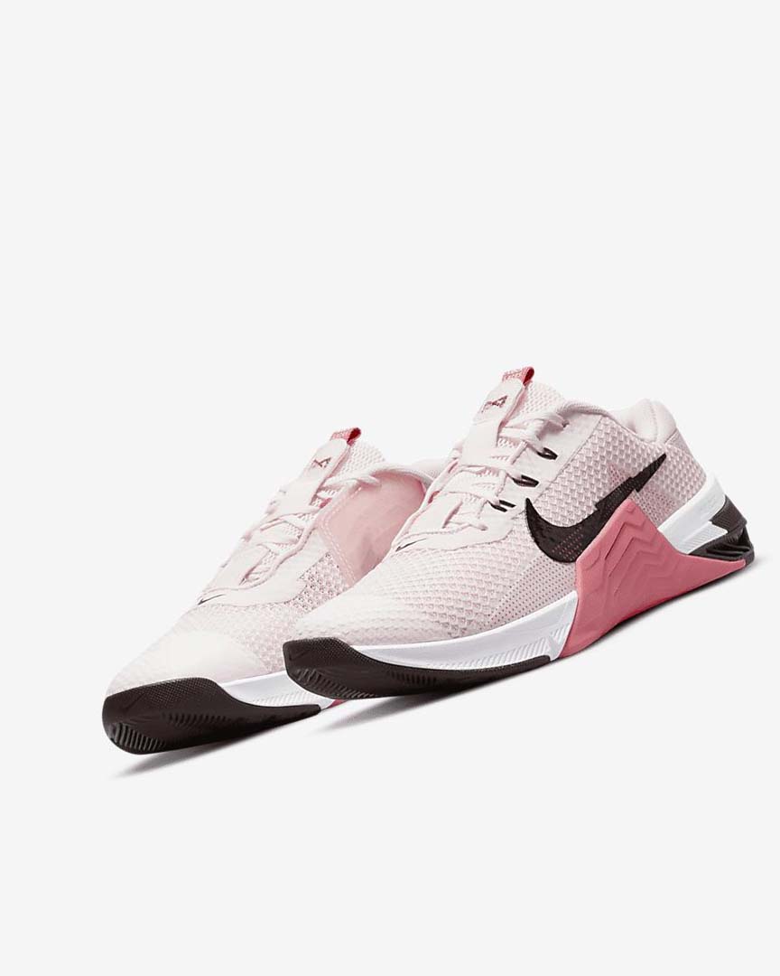 Zapatillas Deportivos Nike Metcon 7 Mujer Rosas Claro Rosas Metal | AR2321