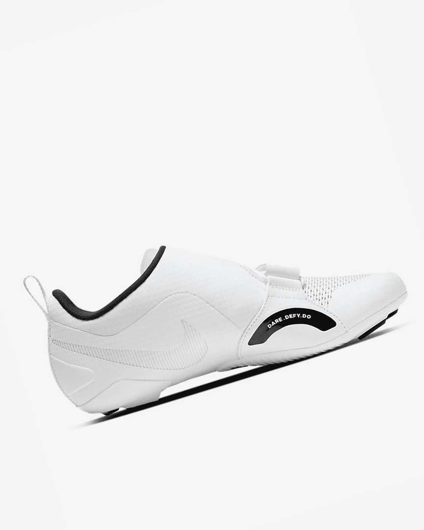 Zapatillas Deportivos Nike SuperRep Cycle Hombre Blancas Negras | AR5507