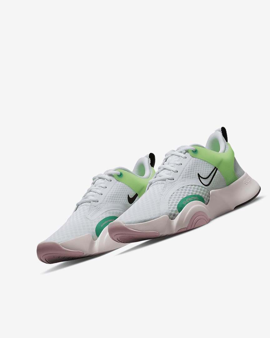 Zapatillas Deportivos Nike SuperRep Go 2 Mujer Blancas Verde Rosas Claro Negras | AR2436