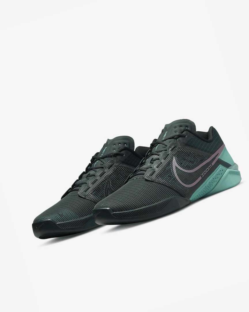 Zapatillas Deportivos Nike Zoom Metcon Turbo 2 Hombre Verde Oliva Turquesa | AR2835