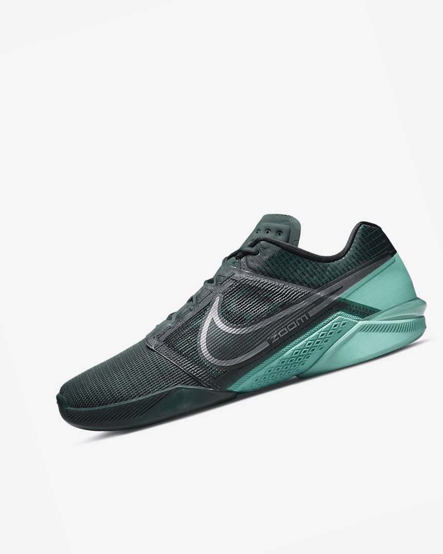 Zapatillas Deportivos Nike Zoom Metcon Turbo 2 Hombre Verde Oliva Turquesa | AR2835