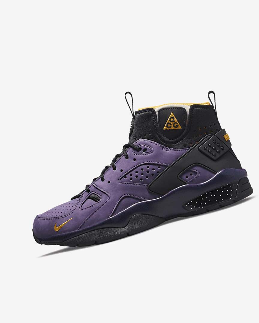 Zapatillas Nike ACG Air Mowabb Hombre Moradas Azules Negras Doradas | AR3081