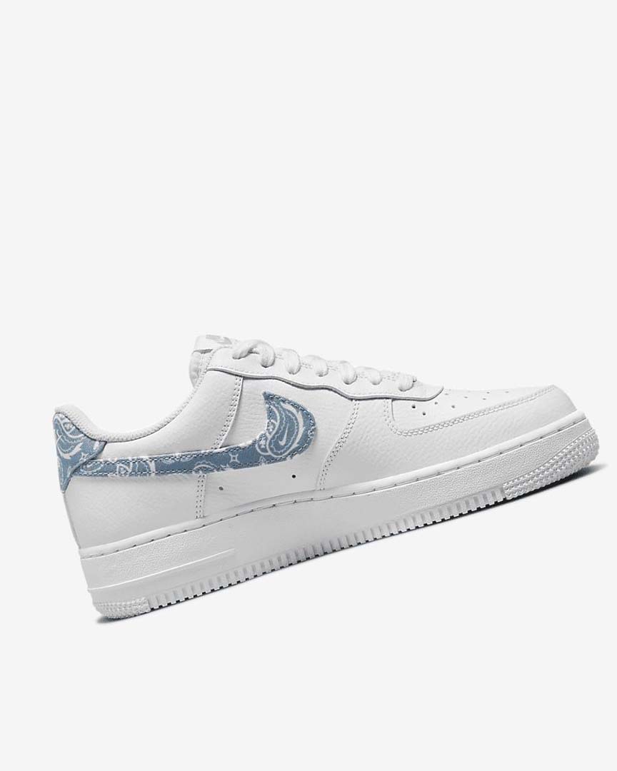 Zapatillas Nike Air Force 1 '07 Essential Mujer Blancas Blancas Blancas Azules | AR5420